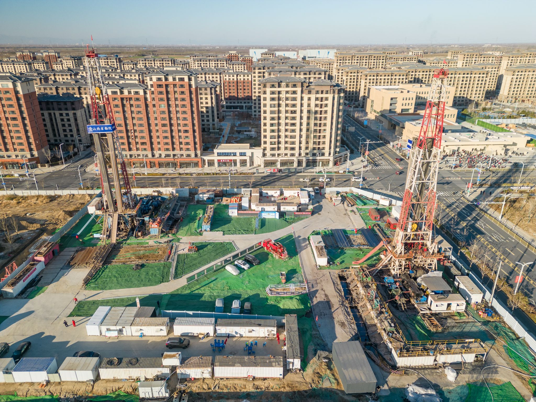 BETVLCTOR伟德在线承建的雄安新区中深层地热能源项目成功出水