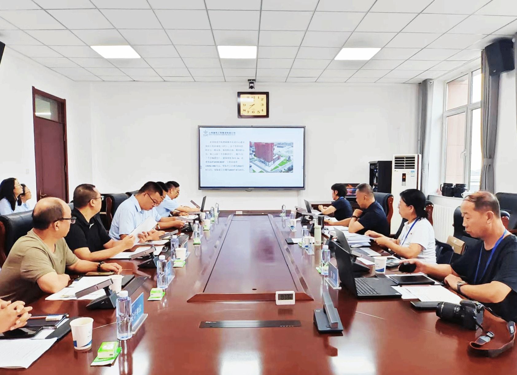 山西建投建工集团忻州师范学院实训楼项目通过山西省“三晋杯”建筑装饰工程等级评价验收