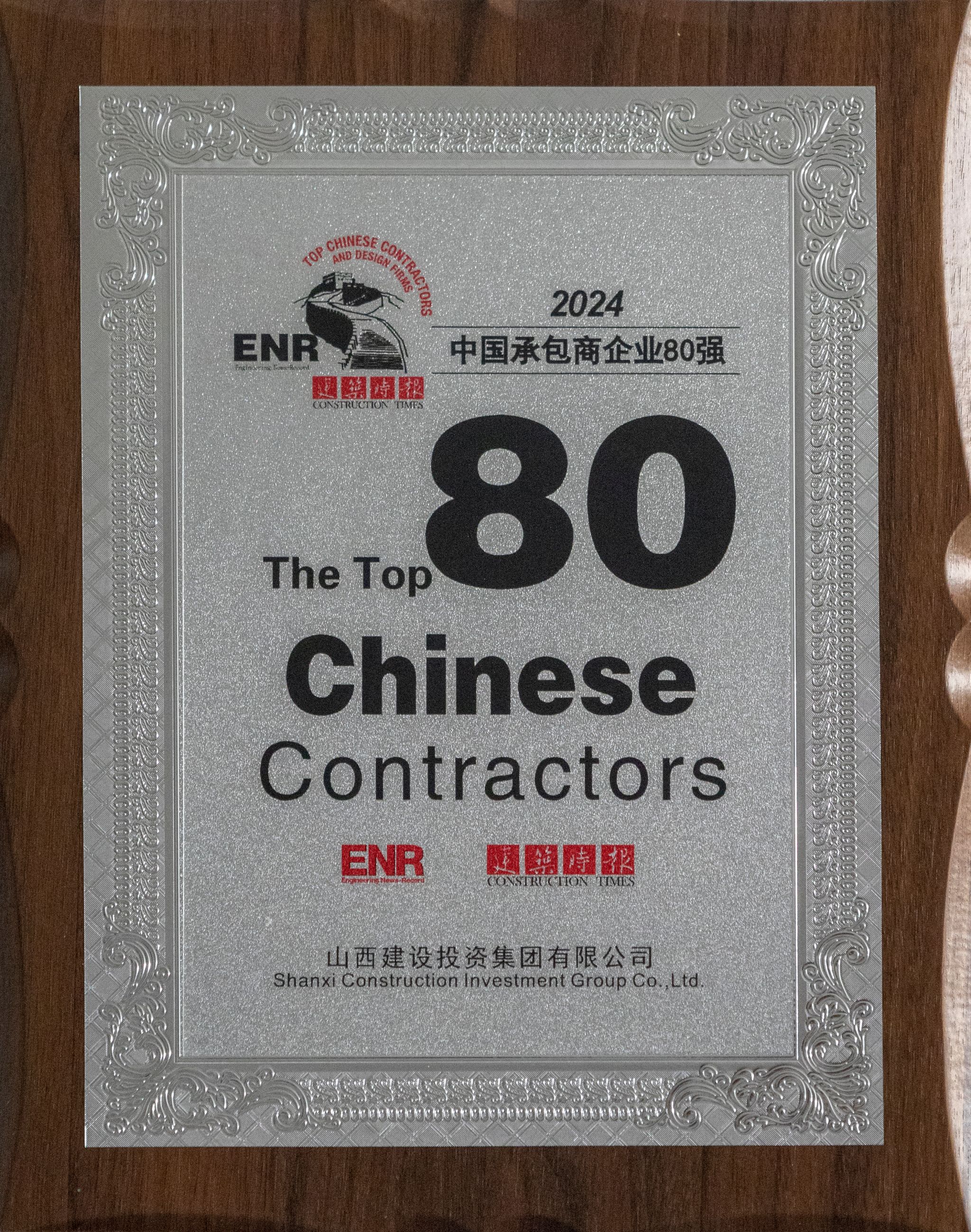 2024年中国承包商企业80强