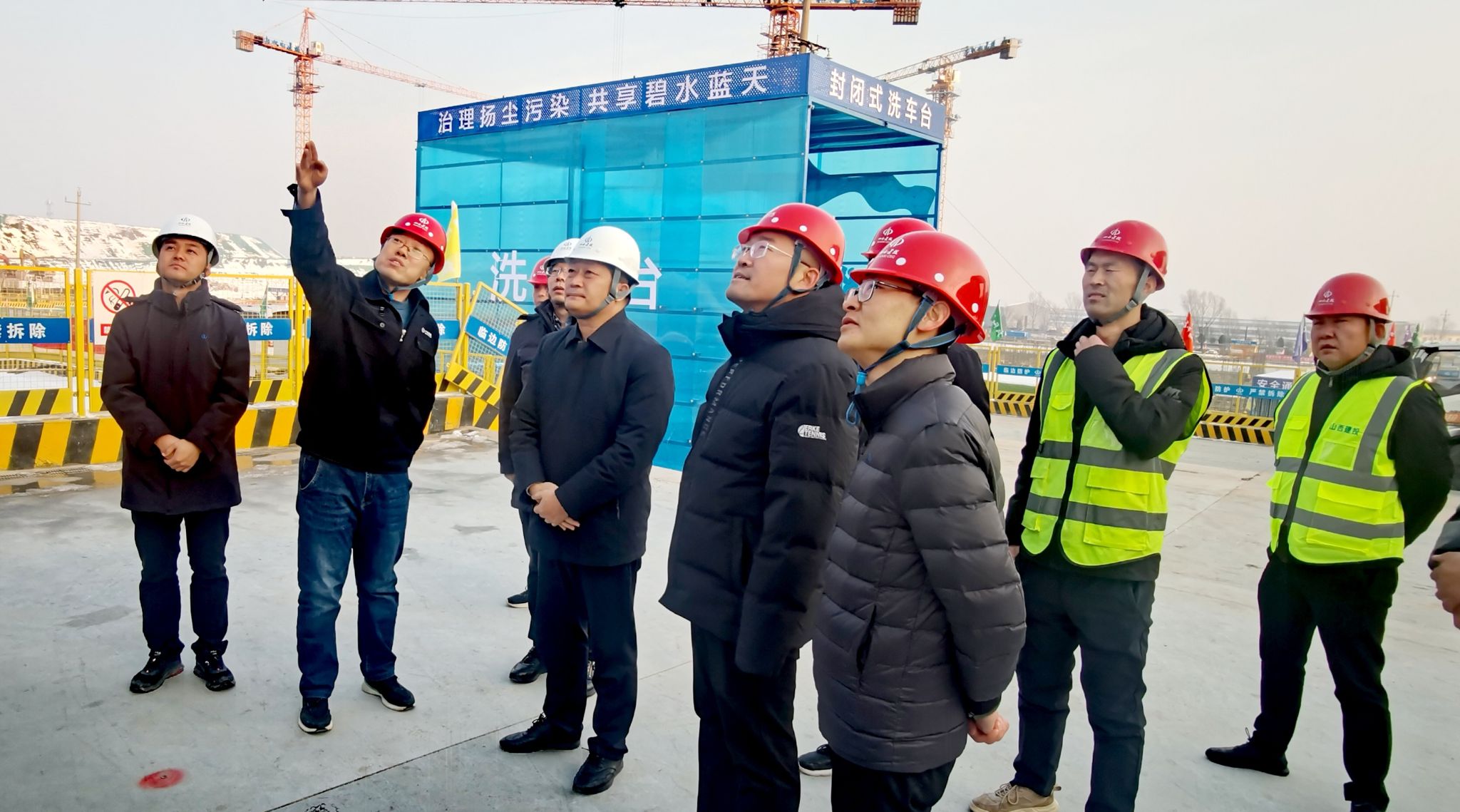 BETVLCTOR伟德在线领导带班检查重点项目安全生产工作